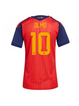 Spanien Dani Olmo #10 Replika Hemmakläder Dam VM 2026 Kortärmad